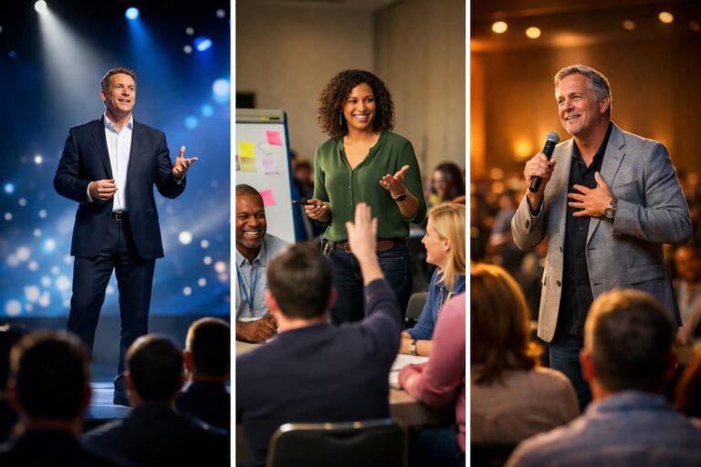 The 3 Types of Speakers (And How to Know Which One Your Event Actually Needs)